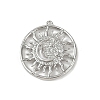 Brass Pendants KK-M322-17P-1