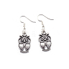 Zinc Alloy Owl Jewelry Sets SJEW-BB16586-4