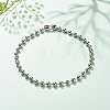 304 Stainless Steel Ball Chains Necklace for Women NJEW-JN03892-01-2