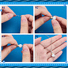 2Pcs 925 Sterling Silver Rhinestone Pendant Bails FIND-ME0001-74B-3