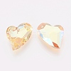 K9 Glass Rhinestone Pendants GLAA-F083-01B-04-2