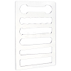 Transparent Acrylic Templates DIY-WH0580-20-1