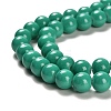 Painted Glass Beads Strands X-DGLA-S071-8mm-B31-3