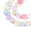 Anti-Tarnish Electroplate Glass Beads Strands LS-GLAA-T028-8mm-02M-3