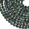 Natural Moss Agate Beads Strands G-K389-B09-01-3