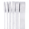 6 Styles 6 Rolls Polyester Ribbons SRIB-TA0001-27-3