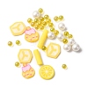 Handmade Polymer Clay Cabochons and Plastic Beads for DIY Jewelry Making Findings CLAY-B007-04A-2