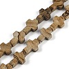 Natural Picture Jasper Beads Strands G-I369-A05-01-1