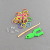 DIY Rubber Loom Bands Refills with Accessories DIY-R011-M-2