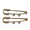 304 Stainless Steel Safety Pins Brooch Findings SA-CBA4160-04B-AB-1
