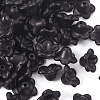  Jewelry 100Pcs Opaque Resin Bead Caps RESI-PJ0001-04-3