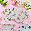 20Pcs 4 Styles Polycotton(Polyester Cotton) Packing Pouches Drawstring Bags ABAG-TA0002-09-6