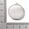 304 Stainless Steel & Natural Paua Shell Pendants SH-CBA7184-01D-P-3