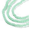 Baking Painted Imitation Jade Glass Bead Strands DGLA-A034-J2MM-A22-4