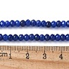 Dyed Natural Malaysia Jade Rondelle Beads Strands G-E316-2x4mm-68-2