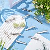 Iron Flat Alligator Hair Clip Findings IFIN-SC0001-66B-4