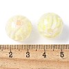 Two Tone Transparent Acrylic Beads OACR-D304-02D-3
