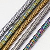 Electroplate Non-magnetic Synthetic Hematite Beads Strands G-J164B-4mm-M-1