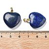 Dyed Natural Lapis Lazuli Pendants G-G956-B07-G-3