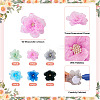 6Pcs 6 Colors Organza Ornament Accessories DIY-TA0006-50B-3