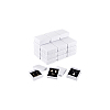 Square Kraft Paper Necklace Earring Storage Gift Boxes CON-WH0095-88B-7