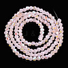 Imitation Jade Electroplate Glass Beads Strands EGLA-A039-J2mm-L07-2