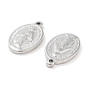 Non-Tarnish 304 Stainless Steel Pendants STAS-P364-13P-2