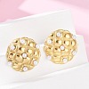 304 Stainless Steel Stud Earrings EJEW-G423-29B-G-2