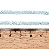 AB Color Plated Opaque Glass Beads Strands GLAA-G127-02E-4