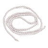 Electroplated Shell Pearl Beads Strands BSHE-G041-2mm-06-4