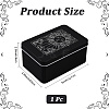 Iron Tarot Card Collection Boxes CON-WH20021-002A-2