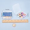 Light Gold Plated Acrylic Charms PALLOY-SC0002-58-7