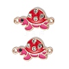 Alloy Enamel Connector Charms ENAM-I054-04A-1