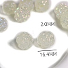 Luminous Plating Acrylic Beads PW-WG10111-01-4