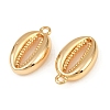 Ocean Theme Brass Charms KK-F902-07D-G-2