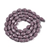 Opaque Solid Color Imitation Jade Beads Strands EGLA-N013-P8mm-D09-2