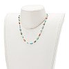 304 Stainless Steel Link Bracelets & Necklaces Jewelry Sets SJEW-JS01188-11