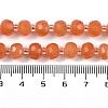 Natural Orange Aventurine Beads Strands G-H057-A02-01-5