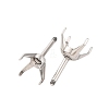 304 Stainless Steel Stud Earring Findings STAS-B091-02B-07P-2