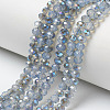 Electroplate Glass Beads Strands EGLA-A034-J4mm-I05-1