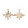 Alloy Crystal Rhinestone Pendants LS-FIND-C019-29KCG-1