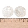 Natural White Shell Cabochons SSHEL-C012-10-3