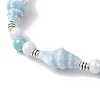 Handmade Porcelain Beaded Bracelets BJEW-JB12473-03-3