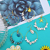 154Pieces DIY Ocean Style Earring Making Kits DIY-CJ0001-62-4