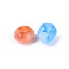 Two Tone Acrylic European Beads X-OACR-Q200-24-3