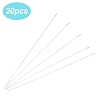 20Pcs Steel Beading Needles STAS-YW0002-91A-1