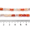 Electroplate Glass Beads Strands EGLA-D030-08E-4
