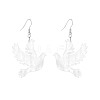 Acrylic Dangle Earrings WG024EF-01-5