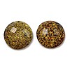 Transparent Epoxy Resin Cabochons CRES-A053-08-1