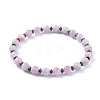 Natural Kunzite Stretch Bracelets BJEW-JB04493-01-1